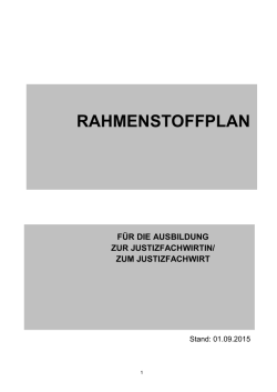 Grob-, Haupt und Feinziele - Bayerisches Staatsministerium der Justiz