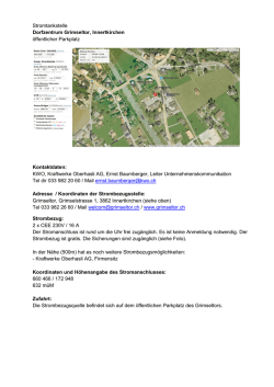 Grimseltor Dorfzentrum In