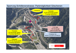 Parkpl&auml;tze in G&ouml;schenen