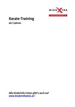 Karate-Training