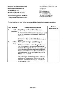 Protokoll der außerordent. Mitg.vers. 2015