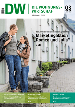 Marketingaktion „Romeo und Julia”