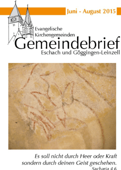 Hier - Evangelische Kirchengemeinde Eschach