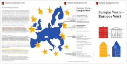 Europas Werte – Europas Wert