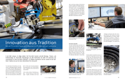 Innovation aus Tradition (German)