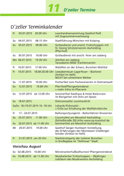 Heft Juli 2015