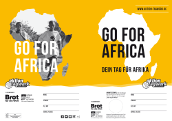 Go for Africa-Karte