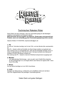 Technischer Raketen Rider
