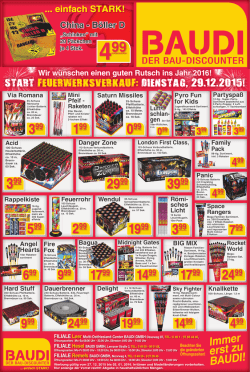 Immer erstzu BAUDI!