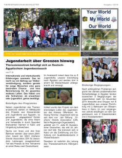 Jugendarbeit &uuml;ber Grenzen hinweg