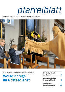 Nr. 02 vom 16. - Katholische Kirche Willisau