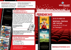 ferienkino - UFA Palast D&uuml;sseldorf
