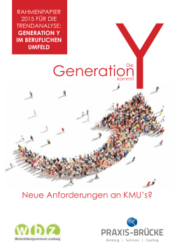 Generation Y - Praxis