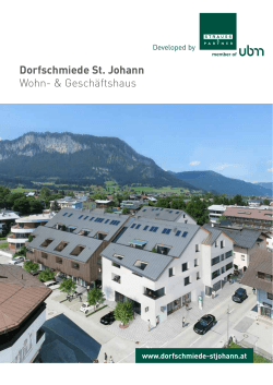 PDF zum - Dorfschmiede St. Johann