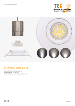 homestar led - TRE Beleuchtungen