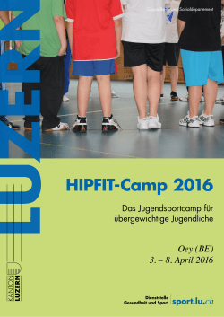 HIPFIT-Camp 2016 - Sport