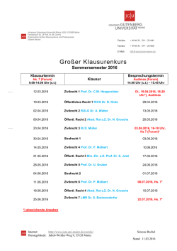 Gro&szlig;er Klausurenkurs - am Fachbereich 03, Rechts
