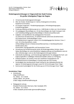 Ein gro&szlig;er Arbeitgeber/Tr&auml;ger der Region