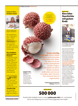 Hauptausgabe - Migros