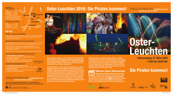 Oster-Leuchten 2016: Die Piraten kommen!