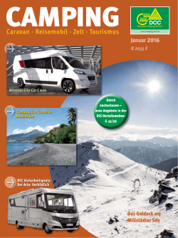 Caravan · Reisemobil · Zelt · Tourismus