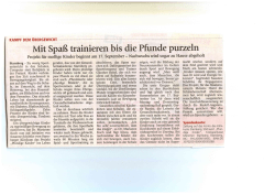 Mit Spaß trainieren bis die Pfunde purzeln