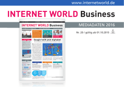 deutsch - Internet World Business
