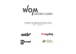 MediadaTen - WOM Medien GmbH