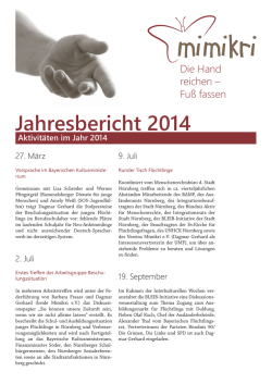 Jahresbericht 2014