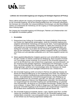 IP Strategie Uni Augsburg