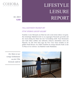 lifestyle leisure report