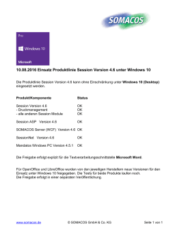 Freigabe Produktlinie Session Version 4 unter Windows 10.docx