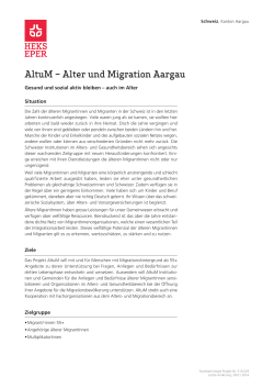 AltuM – Alter und Migration Aargau