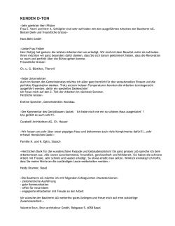 kunden o-ton - Bautherm AG