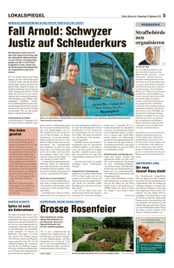 Obersee Nachrichten, 10.9.2015
