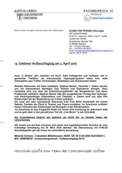 Herzliche Gr&uuml;&szlig;e vom Team der Lehrschmiede Gie&szlig;en Herzliche