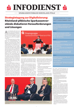 Infodienst 04/2015 - Sparkassenverband Rheinland
