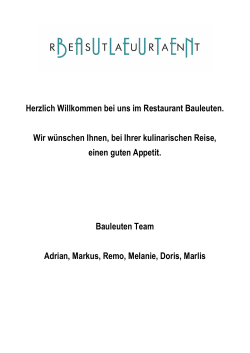 Speisekarte-Bauleuten-Rstaurant -Stand
