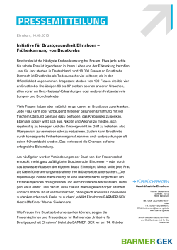 Pressemitteilung vom 14. September 2015 ( PDF , 41 KB ) Hinweis
