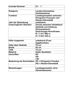Hoheitssteine