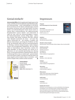 Impressum Genial einfach!