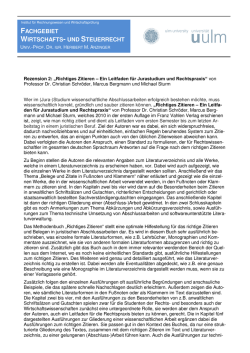 Grundz&uuml;ge des Steuerrechts