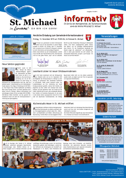 informativ - Sankt Michael im Lungau