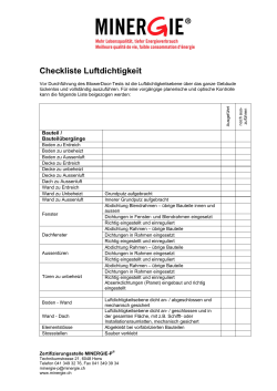Checkliste-Minergie ()