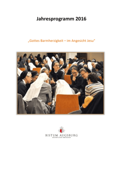 Jahresprogramm 2016