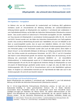 Dihydropinidin Dickmaulr&uuml;ssler LKSH