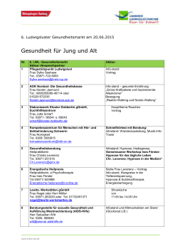 Akteure 2015-6. GM-PR-Version - Landkreis Ludwigslust