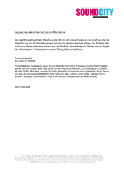 Jugendmusikschulorchester Marzahna