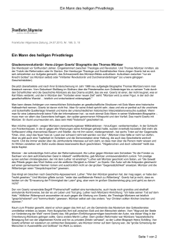 Ein Beitrag von Dr. Peter Gauweiler in der heutigen FAZ