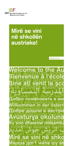 Mirë se vini në shkollën austriake!